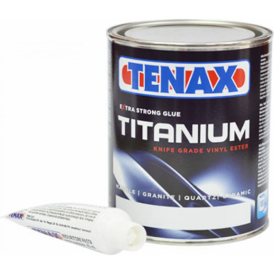 Густой полиэфирный клей TENAX Titanium Extra Clear 039.210.7502