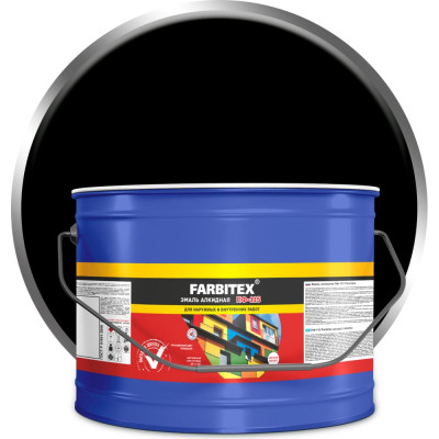 Алкидная эмаль Farbitex ПФ-115 4300005159