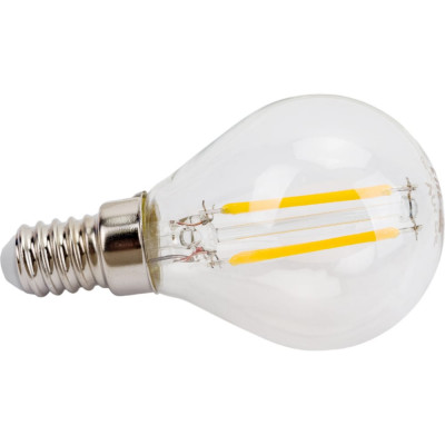 Светодиодная лампа Volpe LED-G45-4W/3000K/E14/CL/SLF UL-00008312