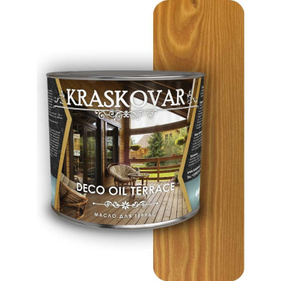 Масло для террас Kraskovar Deco Oil Terrace 1284