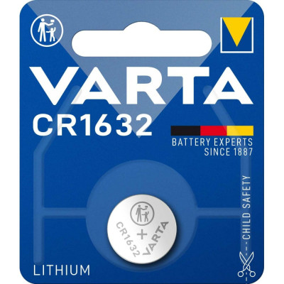 Батарейка Varta ELECTRONICS CR1632 (6632) (1/10/100) 06632101401