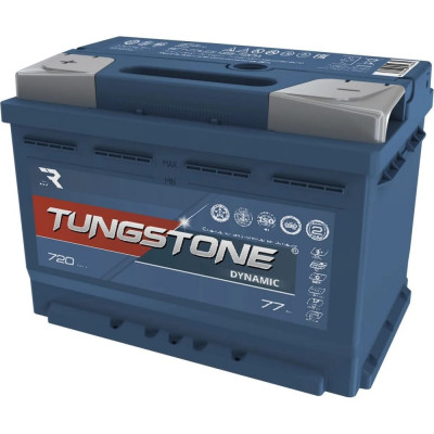 Автомобильный аккумулятор Tungstone Dynamic 77L(1)-L2АШ-АШ-0