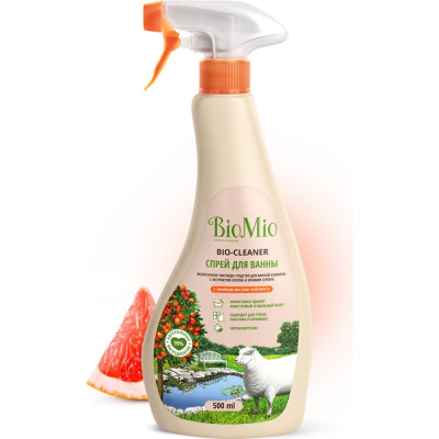 Чистящее средство для ванной комнаты BioMio BIO-BATHROOM CLEANER ГРЕЙПФРУТ, 506.04148.0101