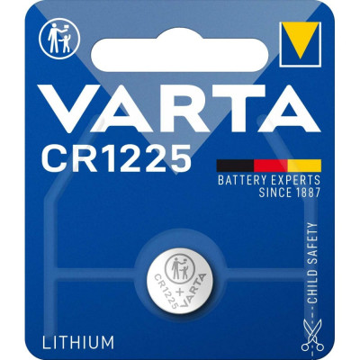 Батарейка Varta ELECTRONICS CR1225 (6225) (1/10/100) 06225101401
