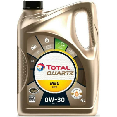 Синтетическое моторное масло TOTAL QUARTZ INEO FIRST 0W30 213834