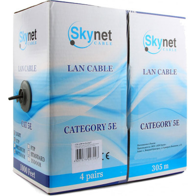 Медный одножильный кабель SkyNet Standart CSS-UTP-2-CU
