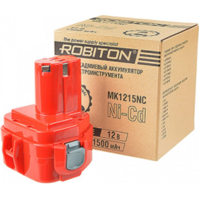 Аккумулятор для электроинструментов Makita Robiton MK1215NC 16524