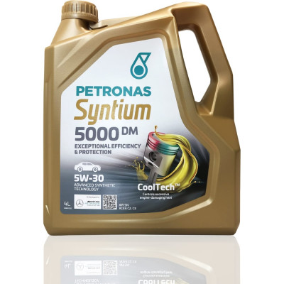 Синтетическое моторное масло Petronas SYNTIUM 5000 DM 5W-30 70644K1YEU