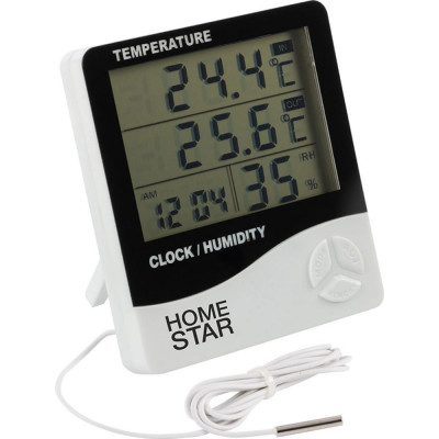 Цифровой термометр-гигрометр Homestar HS-0109 104304