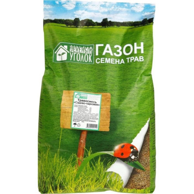 Травосмесь газона семена Зеленый уголок Садово-парковая 4660001291072