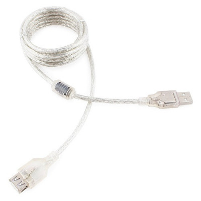 Экранированный кабель-удлинитель Cablexpert CCF-USB2-AMAF-TR-2M