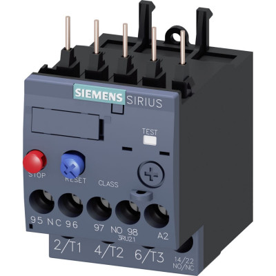 Реле перегрузки для защиты электродвигателя Siemens 3RU2116-0CB0 3RU21160CB0