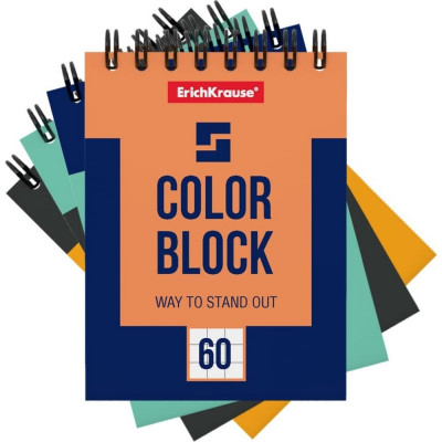 Блокнот ErichKrause Color Block 49682