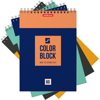 Блокнот ErichKrause Color Block 49684