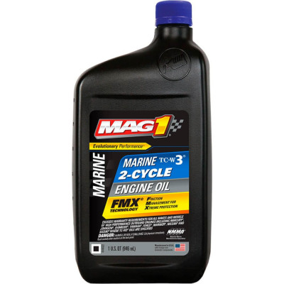Двухтактное моторное масло MAG1 TC-W3 2-CYCLE MAG00609