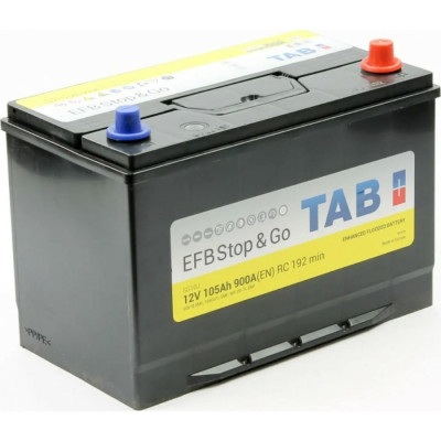 Аккумуляторная батарея TAB EFB Stop&Go 6СТ-105.0 60518 212005