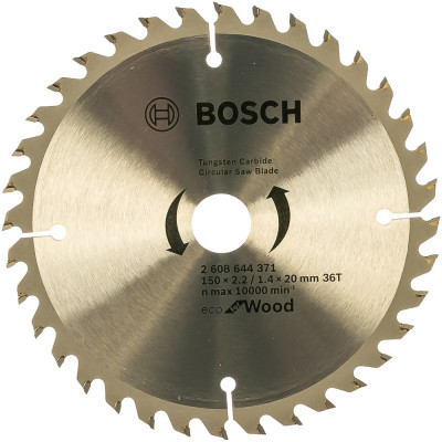 Пильный диск Bosch ECO WO 2608644371