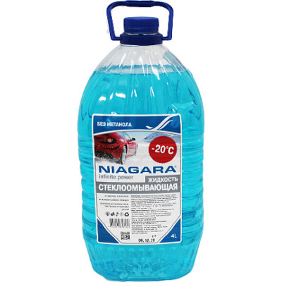 Универсальная жидкость омывания стекол NIAGARA Red Bubble 1017007008