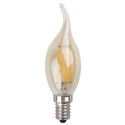 Светодиодная лампа ЭРА F-LED BXS-7w-827-E14 gold 10/100/2800 Б0027965