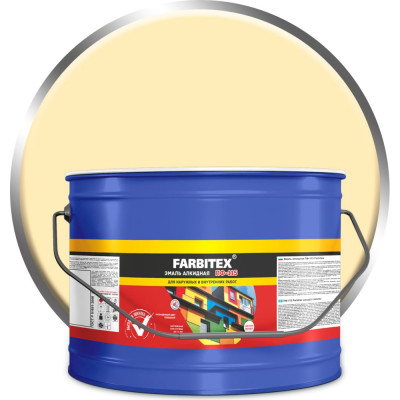 Алкидная эмаль Farbitex ПФ-115 4300005155