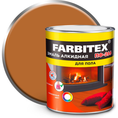 Алкидная эмаль Farbitex ПФ-266 4300011427