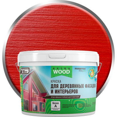 Краска для деревянных фасадов и интерьеров Farbitex 4300010003