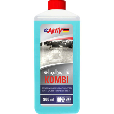 Универсальное средство для мытья пола и стен Sintec Dr.Aktiv Kombi 90 802616