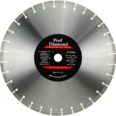 Сегментный диск алмазный S.E.B. Prof Diamond 106AG-P45032CE