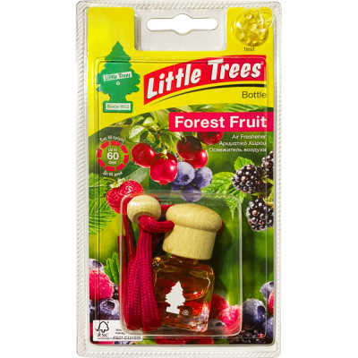 Подвесной жидкостный ароматизатор Car-Freshner LITTLE TREES Bottle Лесные ягоды C06