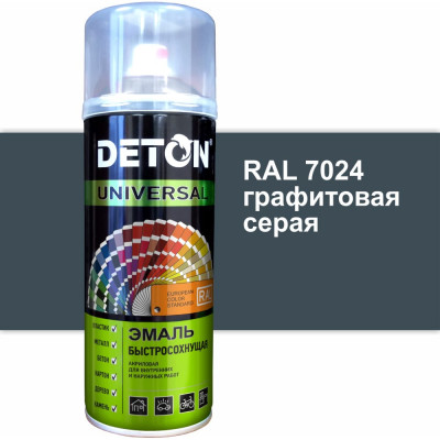 Быстросохнущая акриловая эмаль Deton DTN-A07254
