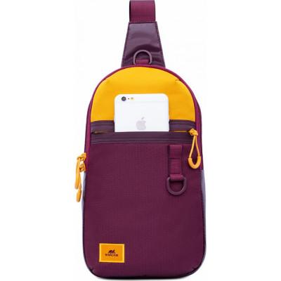 Рюкзак RIVACASE burgundy Sling bag for mobile devices 5312red