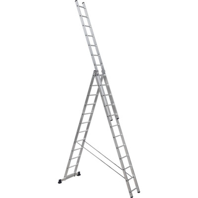Алюминиевая трехсекционная лестница-стремянка SevenBerg 920312