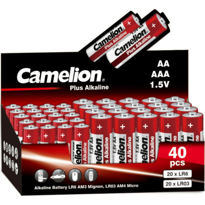 Батарейка Camelion plus Alkaline COMBO40 14981