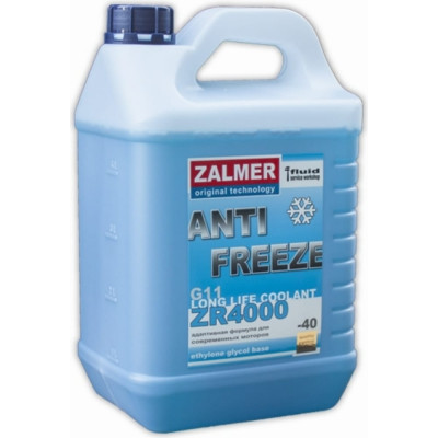 Антифриз ZALMER Antifreeze ZR4000 LLC G11 ZR40L005