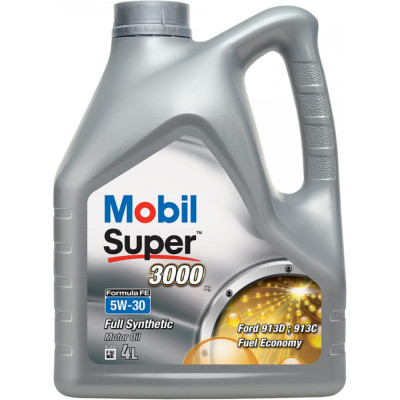 Моторное масло MOBIL SUPER 3000x1F-FE 5W-30 4L 151527