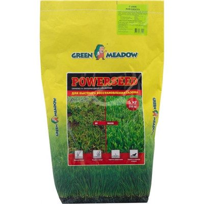 Семена газона для быстрого восстановления газона GREEN MEADOW 4607160331010