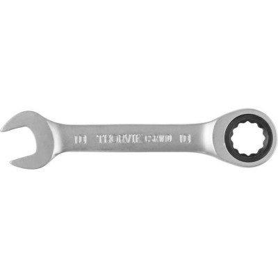 Комбинированный трещоточный короткий гаечный ключ THORVIK CSRW10 53519