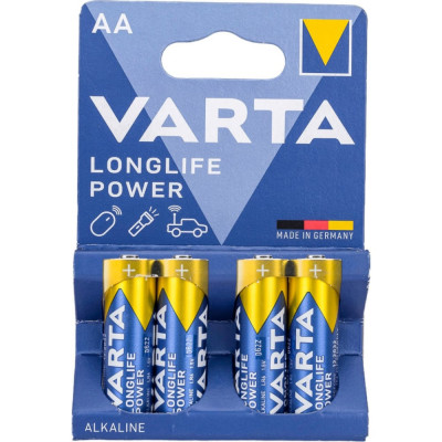 Батарейка Varta LONGLIFE POWER (HIGH ENERGY) (4906) (4/80/400) 04906121414