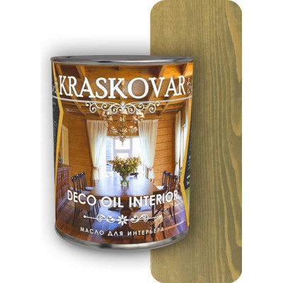 Масло для интерьера Kraskovar бамбук, 0.75 л 1263