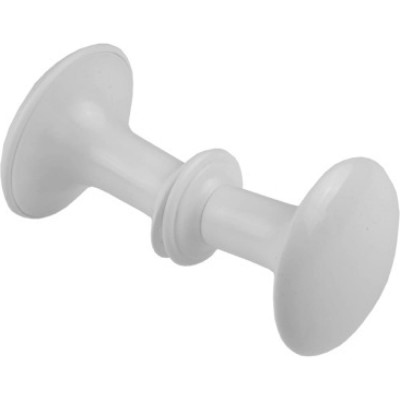 Пластмассовая дверная ручка-кнопка STARFIX SMP-50653-1