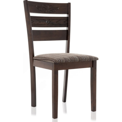 Деревянный стул Woodville Simol dirty oak / brown 11009