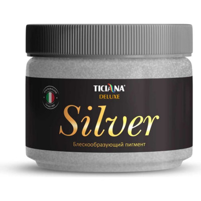 Блескообразующий пигмент Ticiana DeLuxe Silver 4300002809