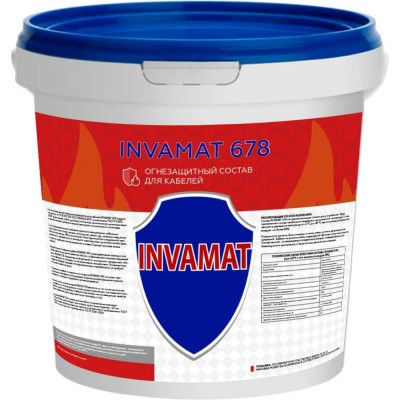 Огнезащитный состав для кабелей INVAMAT 678 1029