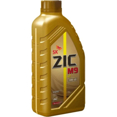 Синтетическое масло для мототехники zic M9 4Т 10W40 132026