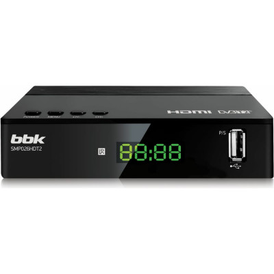 Ресивер bbk DVB-T2 SMP026HDT2 ЦБ-00001276