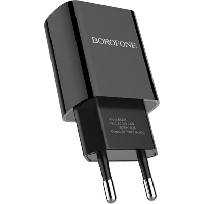 Сетевое зарядное устройство Borofone BA20A 23752-BA20ABK