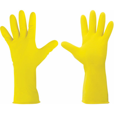 Хозяйственные латексные перчатки ЛАЙМА Стандарт 600270