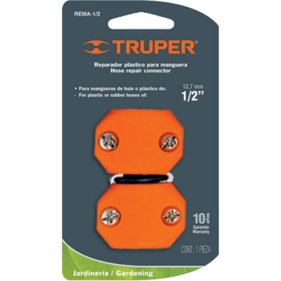 Пластиковый коннектор для шланга Truper REMA-1/2 12714