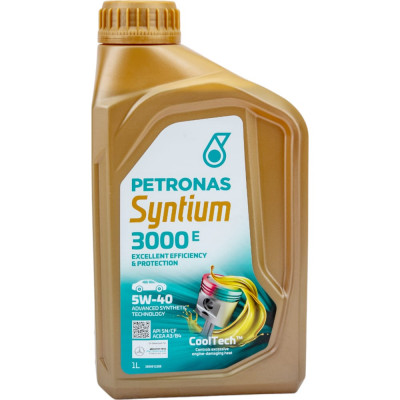 Синтетическое моторное масло Petronas SYNTIUM 3000 E 5W40 70134E18EU
