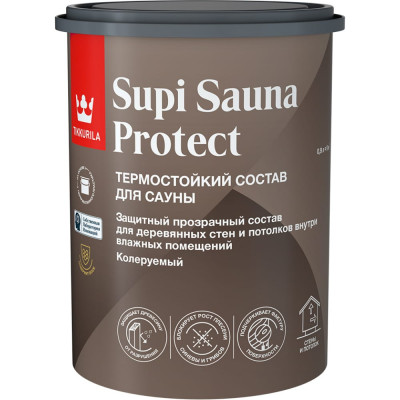 Защитный состав для саун Tikkurila supi sauna protect 253709